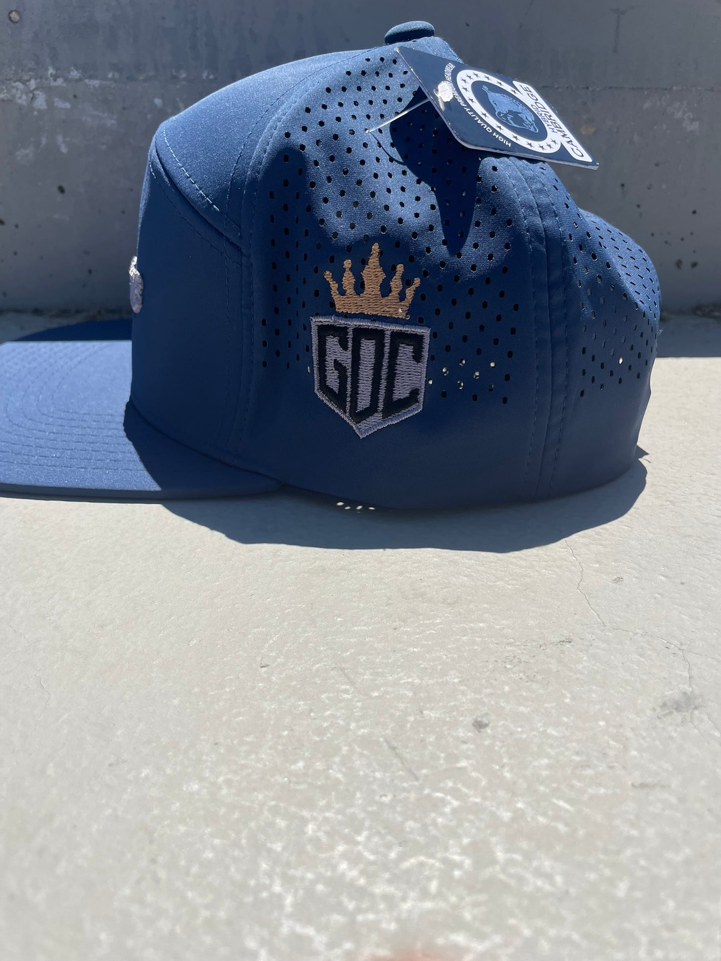 Girl Dad Club - Flat Brim Waterproof Cap